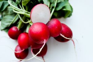 Collection of radishes